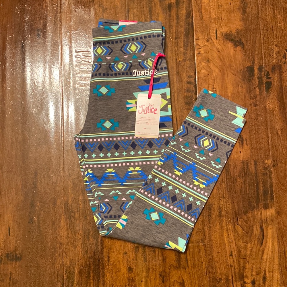 Justice girls leggings Large 12-14